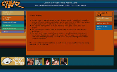 Cymaz website